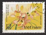 miniature VIET NAM 1979 FLEURS LES ORCHIDEES  OBLITERE