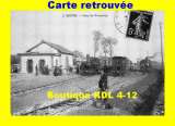 miniature AL REP 03 - Trains, loco Corpet-Louvet en gare - SOURS - Eure et Loir - TEL - Reproduction