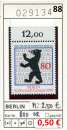 miniature Berlin 1988 - Michel 800 - ** neuf mnh -  