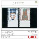 miniature Berlin 1988 - Michel 814-815 - ** neuf mnh -  