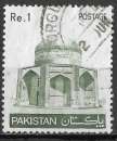 miniature PAKISTAN  1979 - Y&T N°503 -  Mausolée d’Ibrahim Khan Makli Thatta - oblitéré