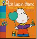 miniature PETIT LAPIN BLANC FETE SON ANNIVERSAIRE