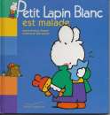 miniature PETIT LAPIN BLANC EST MALADE