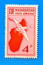 miniature Réf-104-3 - MADAGASCAR > PA N° 6 * > Neuf Dos Visible - MH *  Cote 70 €