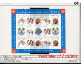 miniature Wallis et Futuna 2004 - Michel 881-883 KB - Yvert bloc 17 - ** neuf mnh