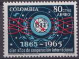 Colombie P.A. 1965 Y&T 447 neuf ** - UIT 