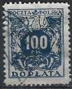 miniature Pologne - 1921 - Y & T n° 44 Timbre-taxe - O. (2