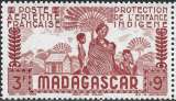 miniature Madagascar - 1942 - Y&T pa 43 ** - MNH