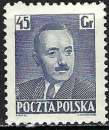 miniature Pologne - 1951 - Y & T n° 595 - MH