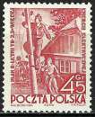 miniature Pologne - 1951-52 - Y & T n° 630 - MH