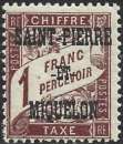 miniature S.P.M - 1925 - Y&T T18 ** - MNH (taxe) -