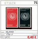 miniature Irlande 1971 -  Michel 270-271 - ** mnh neuf - 