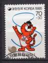 miniature COREE DU SUD 1985 JEUX OLYMPIQUES DE SEOUL ANIMAL STYLISE OBLITERE