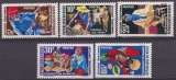 miniature Niger 1963 Y&T 123, 124, 125, 126, 127 neuf ** - Artisanat traditionnel 