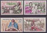 miniature Côte d'Ivoire 1965 Y&T 230, 231, 232, 233 neuf ** - Artisanat 