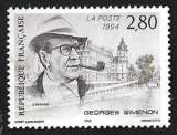 miniature France 1994 - Y&T 2911 Neuf sans gomme - Georges Simenon