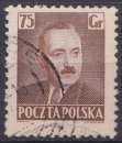 Pologne 1951 Y&T 596 oblitéré - Président Bierut 