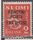 miniature Finlande  Y&T timbre militaire 2  N**