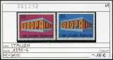 miniature Italie 1969 - Michel 1295-1296 - ** neuf mnh - 