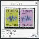 miniature Italie 1972 - Michel 1364-1365 - ** neuf mnh - 