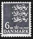 miniature Danemark 1976 - Y&T 627 (oblitéré) - Blasons.