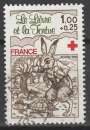 miniature France 1978 Croix Rouge YT 2024 Le lièvre & la tortue