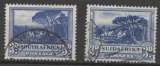 miniature AFRIQUE DU SUD N° 113A et 114A o Y&T 1939-1940 Groote Shuur