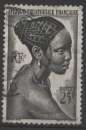 miniature AFRIQUE EQUATORIALE FR N° 226 o Y&T 1947 Jeune fille Bacongo