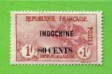 miniature REF111 -- INDOCHINE > n° 94 .*. Beau Centrage > Dos Visible MH .*.