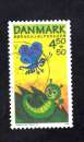 miniature DANEMARK N° Y&T 1363 OBLITERE - CENTENAIRE JOURNEE DE L ENFANCE