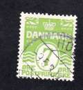 miniature DANEMARK N° Y&T 133 OBLITERE - SERIE COURANTE - TYPE a