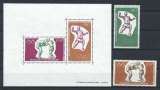 miniature Centrafrique PA N°98/99 + Bloc 6** (MNH) 1972 - J.O de Munich