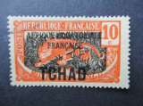 miniature Tchad  y & t  37 obl 1925