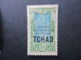 miniature Tchad  y & t  44 obl  1925