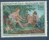 miniature YT 1652 - Tableau de Boucher - Diane - déesse de la chasse