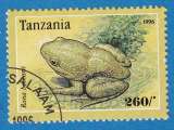 miniature Tanzanie 1996 Grenouilles.Rana beccarii. C5