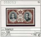 miniature Monaco 1956 - Yvert 477 - Michel 565 - ** neuf mnh - 