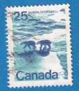 miniature Canada 1972 Paysages. Ours polaires sur banquise..C8