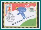 miniature Carte Maximum N° 3876 Jeux Olympiques d' Hiver TURIN 2006 MONTGENEVRE