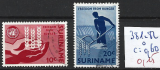 miniature SURINAM 381-382 oblitérés côte 0.60 €