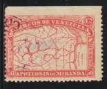 miniature VENEZUELA 1896 - Y&T N° 57