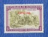 miniature Honduras :  Timbre de service pour la poste aérienne Y/T   N° 9 *