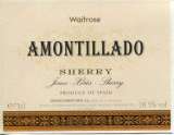 miniature Espagne - Waitrose Amontillado Sherry - Sanchez Romate á Jerez