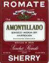 miniature Espagne - Amontillado Semiseco - Sherry - Sanchez Romate á Jerez