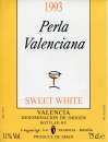 miniature Espagne - Perla Valenciana - Sweet Wine - 1993 - C. Agusto Egli Valencia