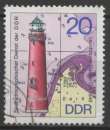 miniature ALLEMAGNE RDA N° 1636 o Y&T 1974 Phares côtiers Darsser ort 1948