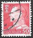 miniature Danemark 1963 à 65 - Y&T 423 (oblitéré) - Le roi Frédéric IX.